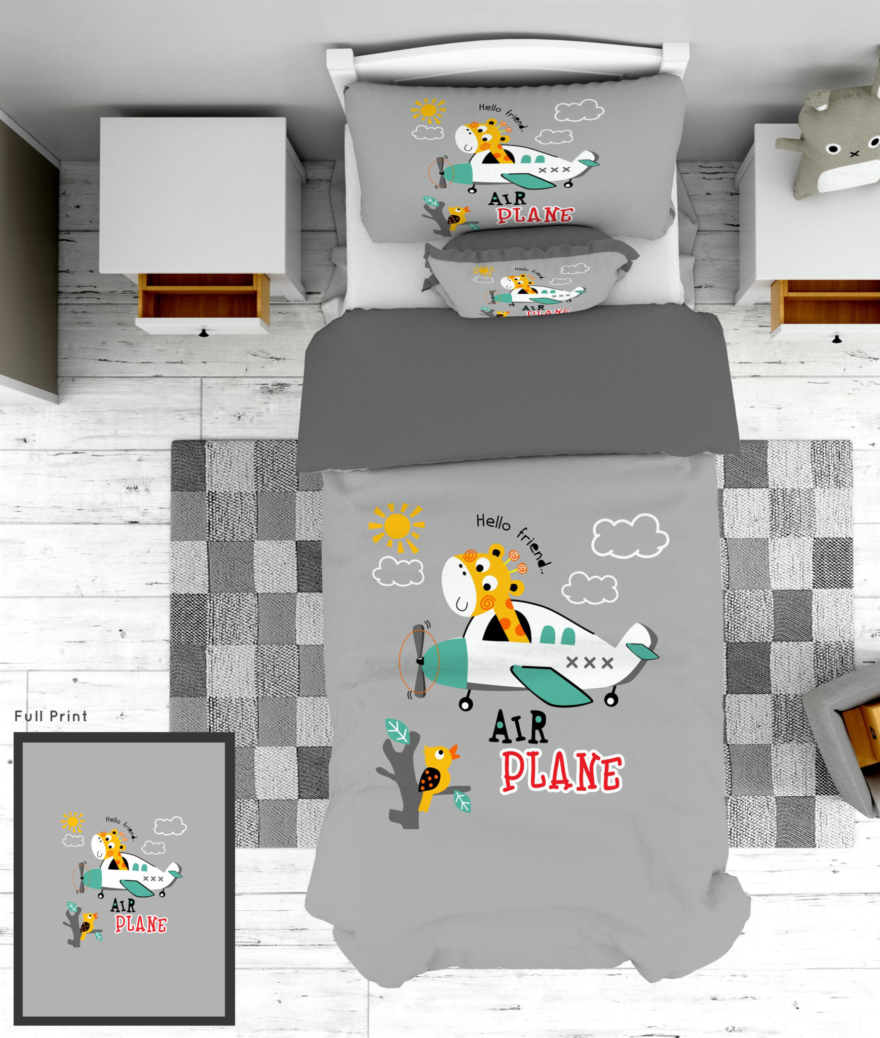 Custom Kids/Baby Bedding bababoo.co.za